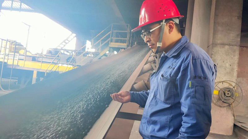 1603417157485785.jpg 王衛(wèi)軍現(xiàn)場(chǎng)查看生球粒度及上料量_副本.jpg